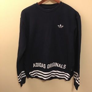 Adidas Navy Blue Crew Neck